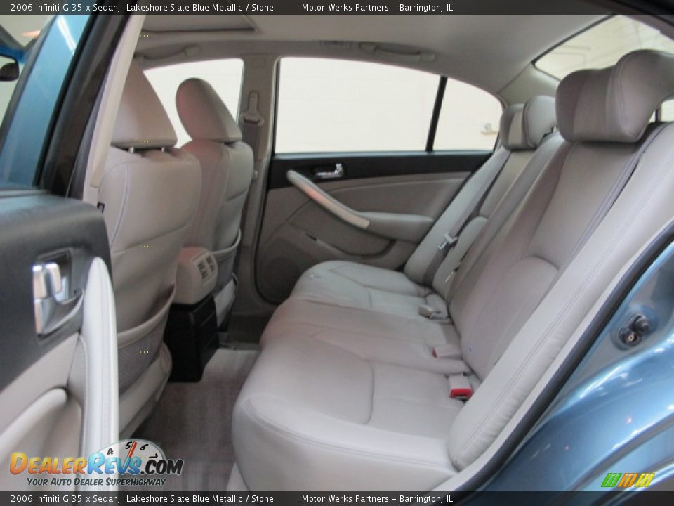 Rear Seat of 2006 Infiniti G 35 x Sedan Photo #17