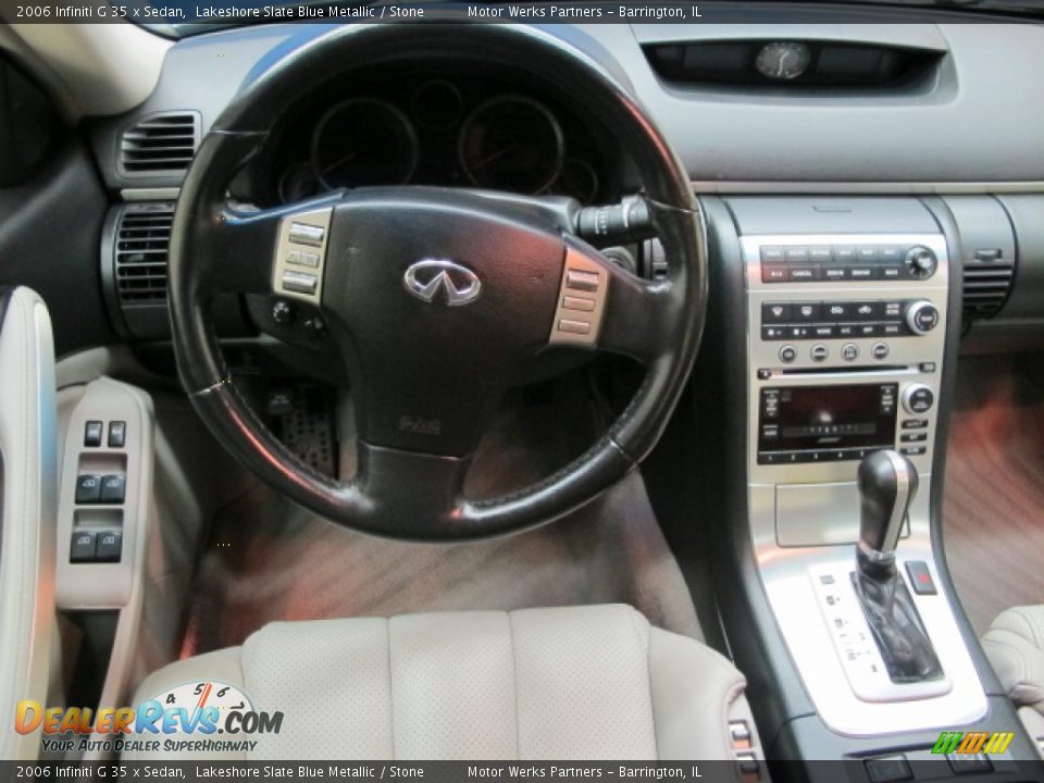 Dashboard of 2006 Infiniti G 35 x Sedan Photo #23