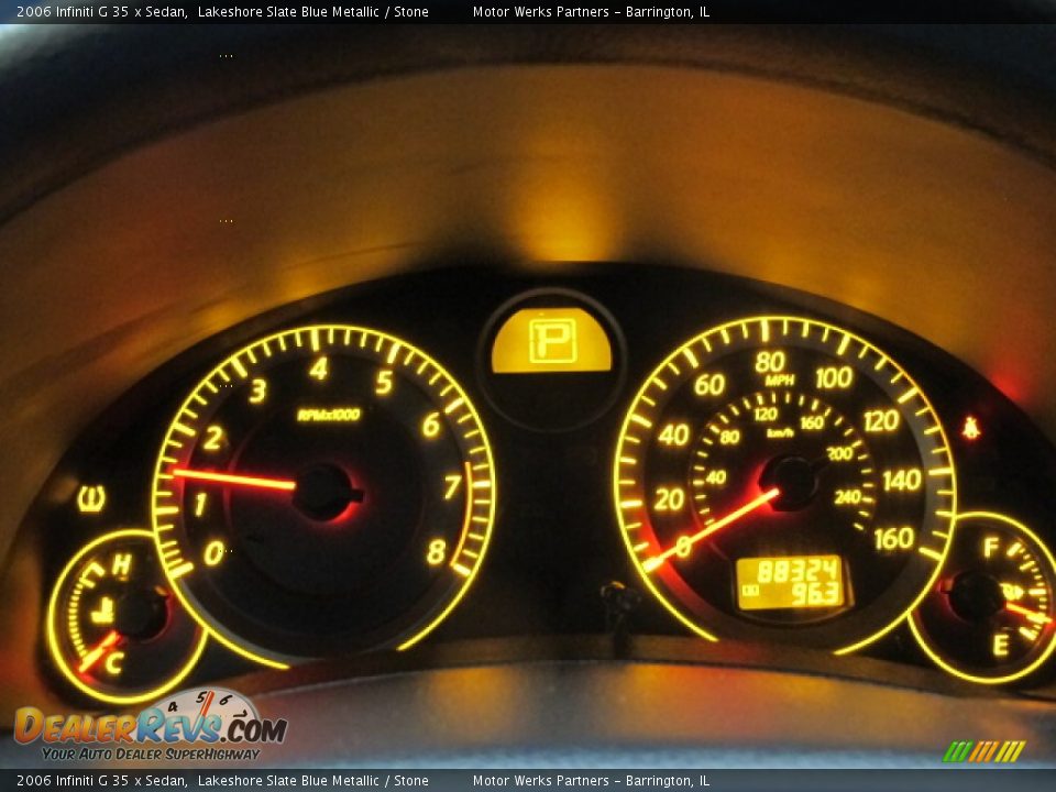 2006 Infiniti G 35 x Sedan Gauges Photo #25