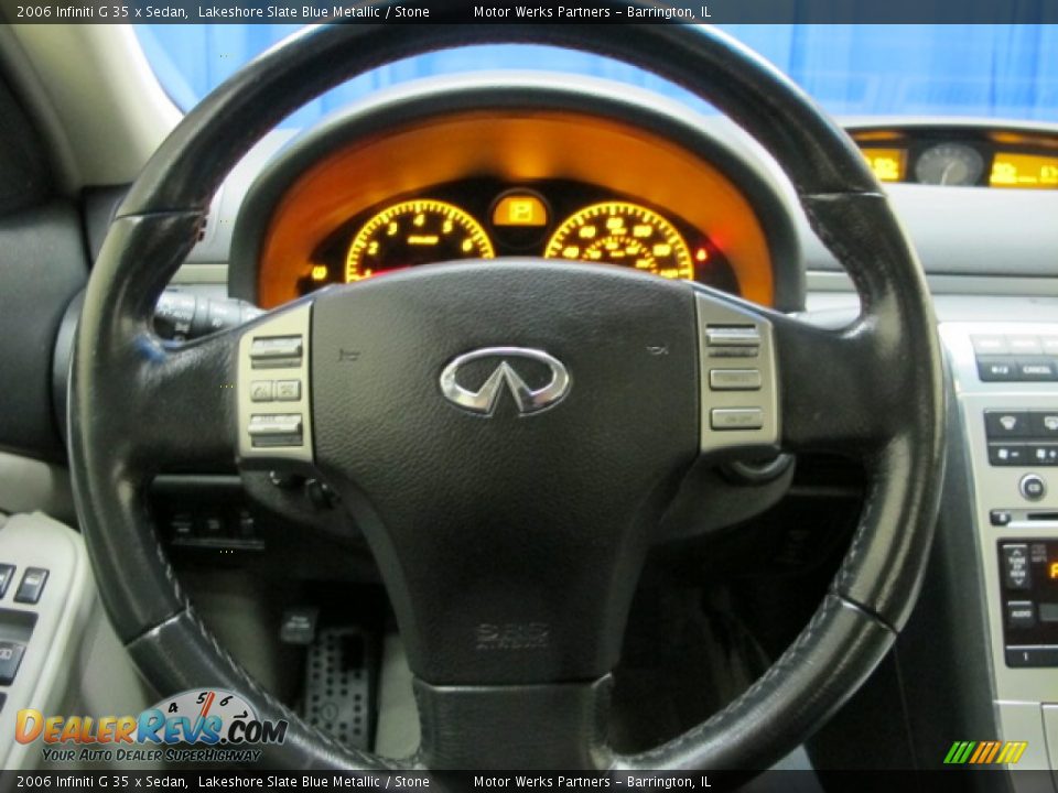 2006 Infiniti G 35 x Sedan Steering Wheel Photo #30