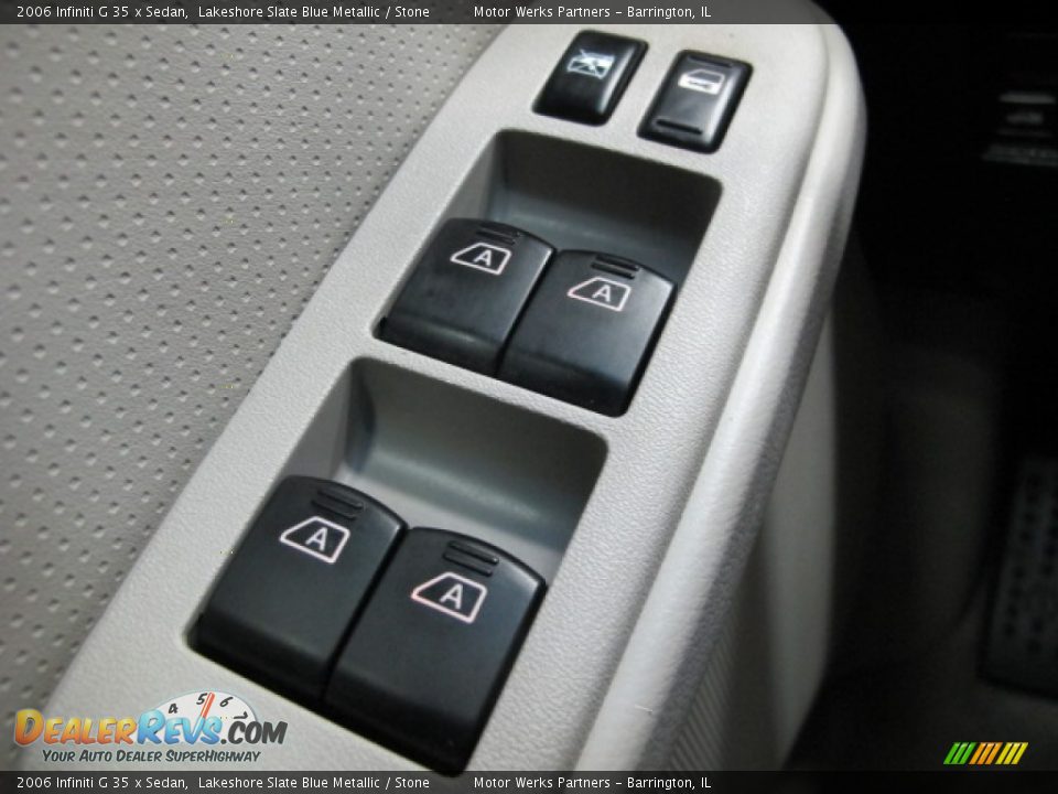 Controls of 2006 Infiniti G 35 x Sedan Photo #33