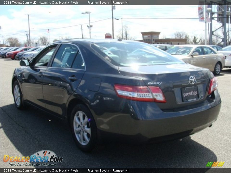 2011 Toyota Camry LE Magnetic Gray Metallic / Ash Photo #4
