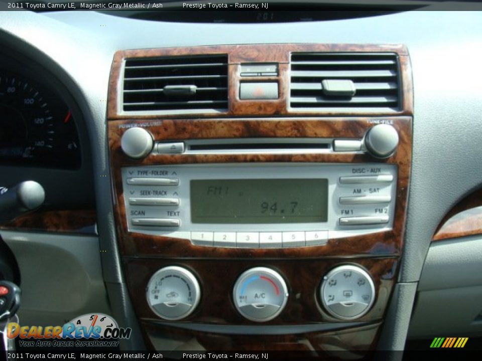 2011 Toyota Camry LE Magnetic Gray Metallic / Ash Photo #11