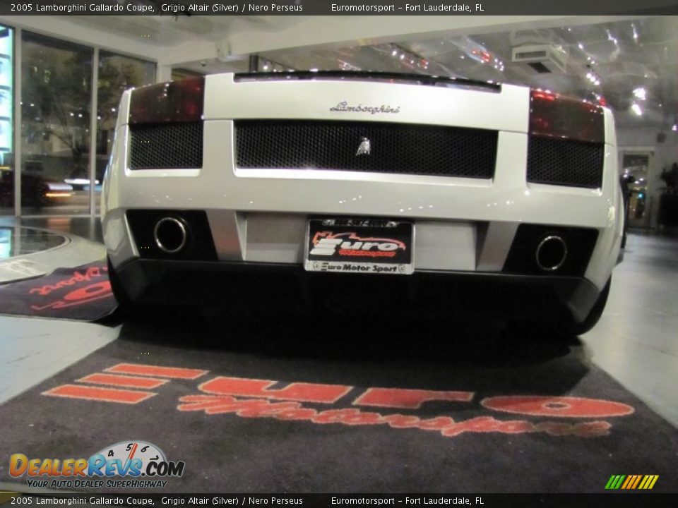 2005 Lamborghini Gallardo Coupe Grigio Altair (Silver) / Nero Perseus Photo #16