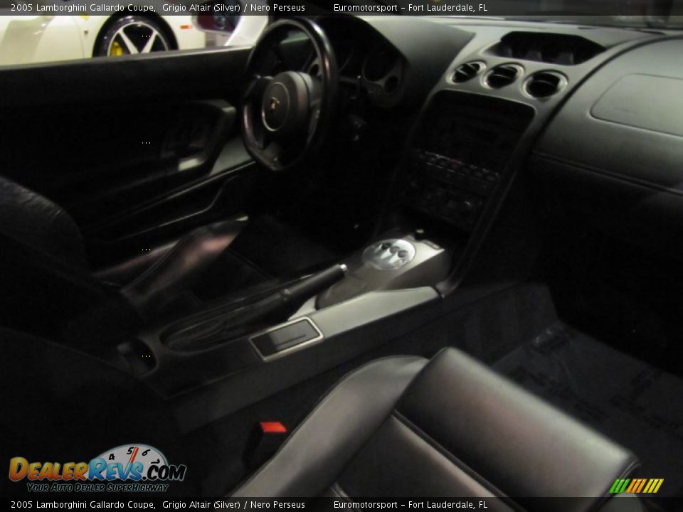 2005 Lamborghini Gallardo Coupe Grigio Altair (Silver) / Nero Perseus Photo #20