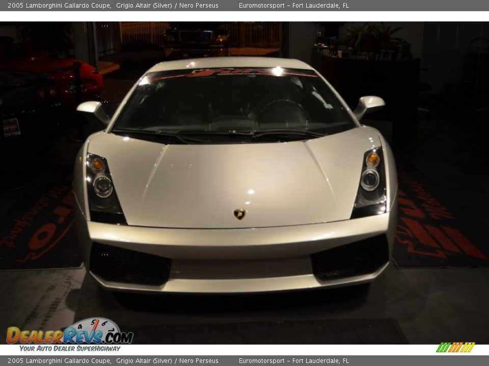 2005 Lamborghini Gallardo Coupe Grigio Altair (Silver) / Nero Perseus Photo #29