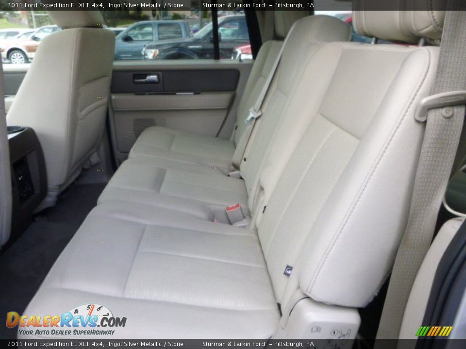 Rear Seat of 2011 Ford Expedition EL XLT 4x4 Photo #9