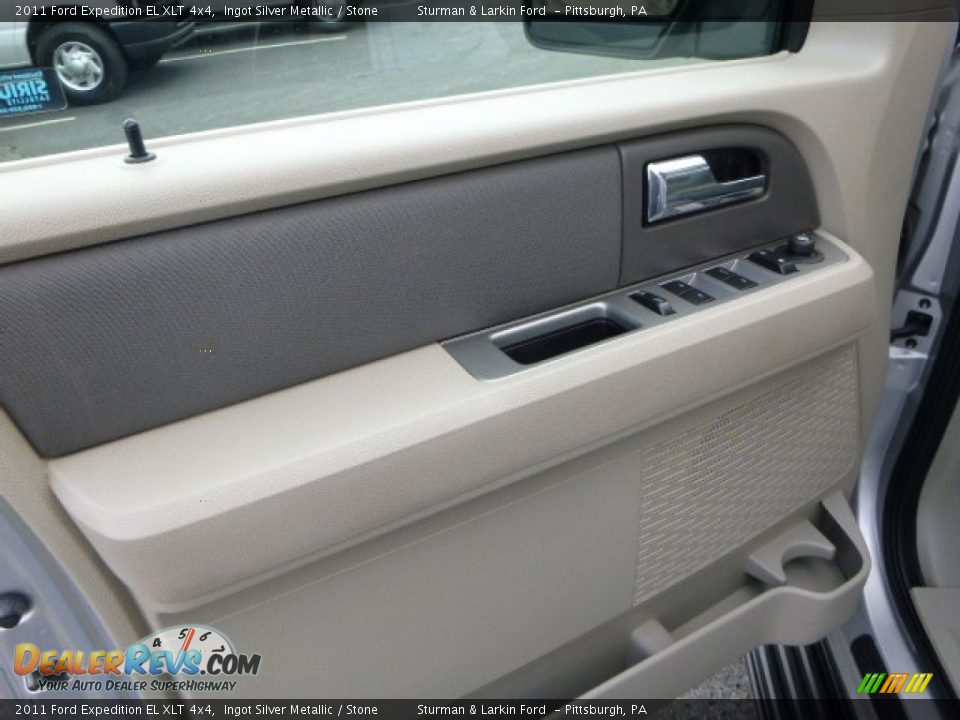 2011 Ford Expedition EL XLT 4x4 Ingot Silver Metallic / Stone Photo #12
