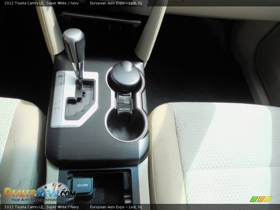 2012 Toyota Camry LE Super White / Ivory Photo #18