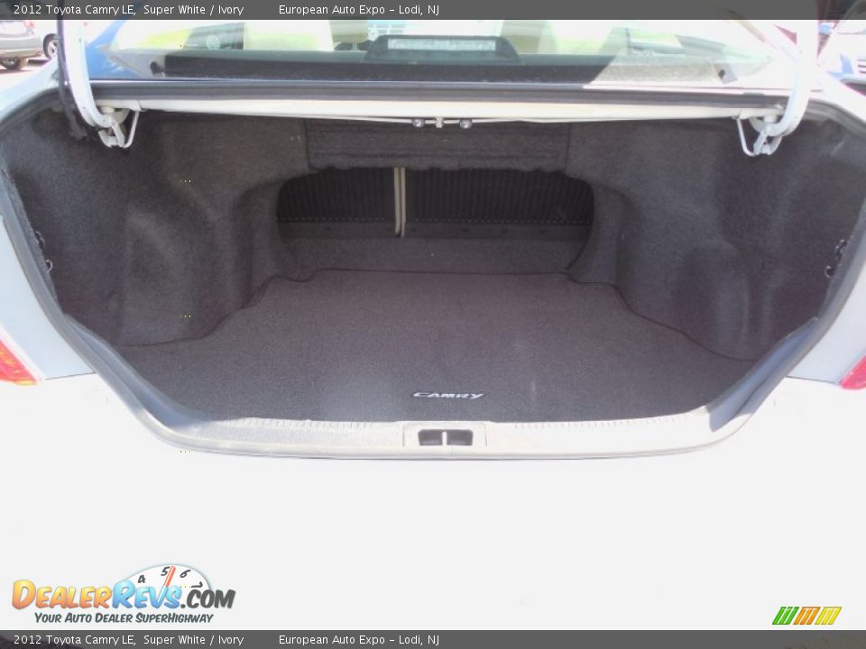 2012 Toyota Camry LE Super White / Ivory Photo #27