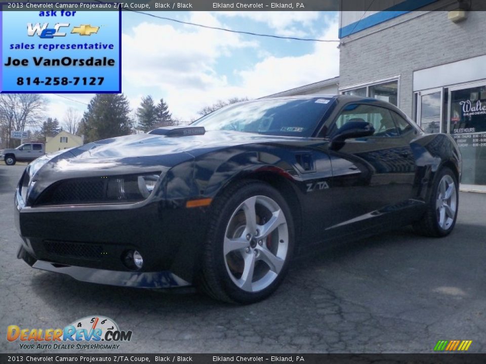 2013 Chevrolet Camaro Projexauto Z/TA Coupe Black / Black Photo #1