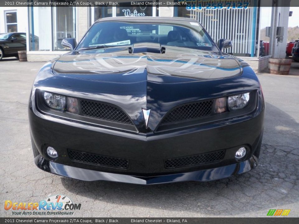 2013 Chevrolet Camaro Projexauto Z/TA Coupe Black / Black Photo #2