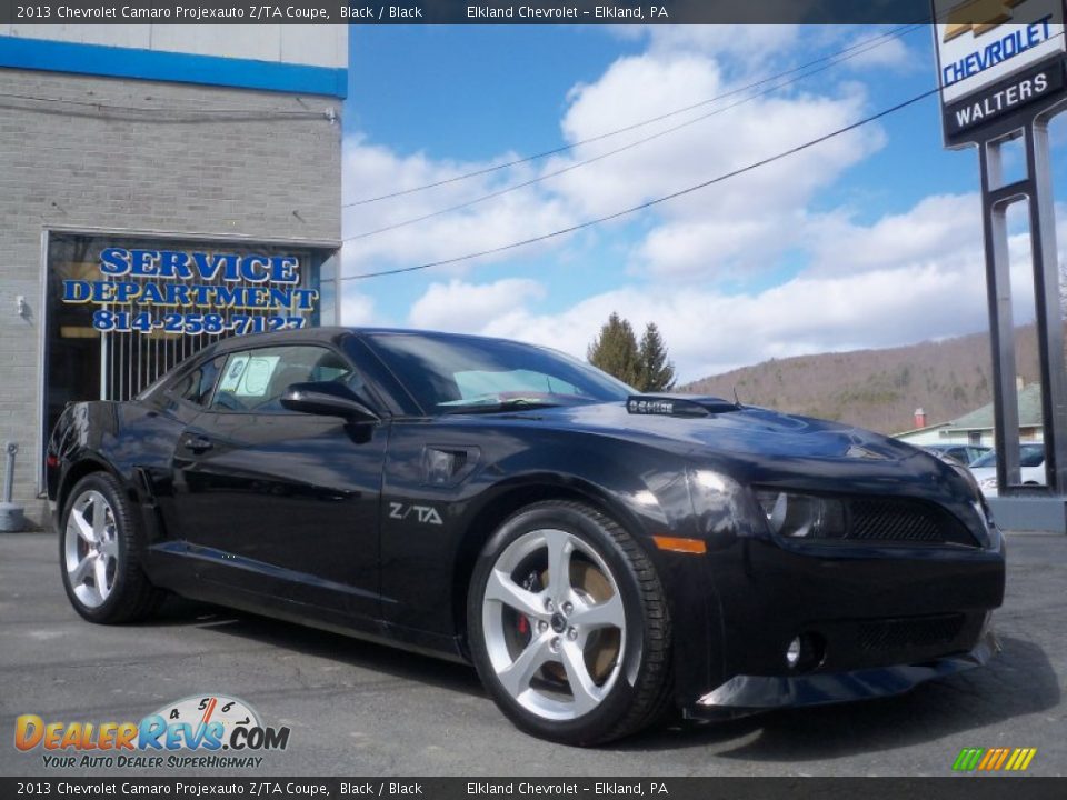 2013 Chevrolet Camaro Projexauto Z/TA Coupe Black / Black Photo #3