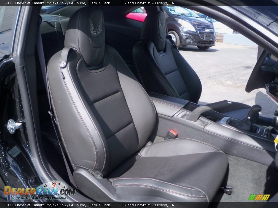 Black Interior - 2013 Chevrolet Camaro Projexauto Z/TA Coupe Photo #16