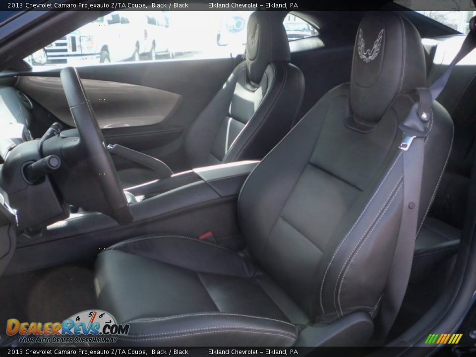 Black Interior - 2013 Chevrolet Camaro Projexauto Z/TA Coupe Photo #19
