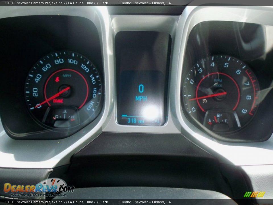 2013 Chevrolet Camaro Projexauto Z/TA Coupe Gauges Photo #32