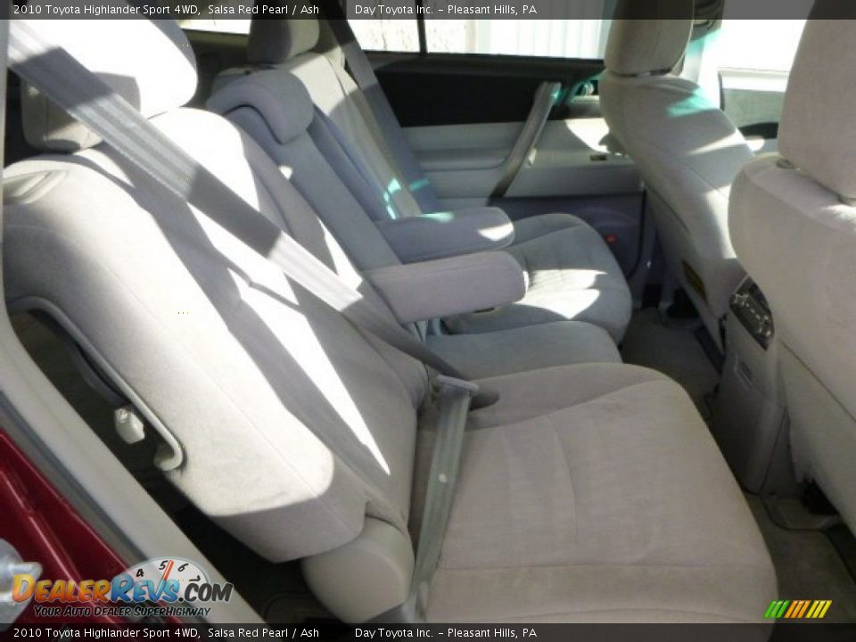 2010 Toyota Highlander Sport 4WD Salsa Red Pearl / Ash Photo #11