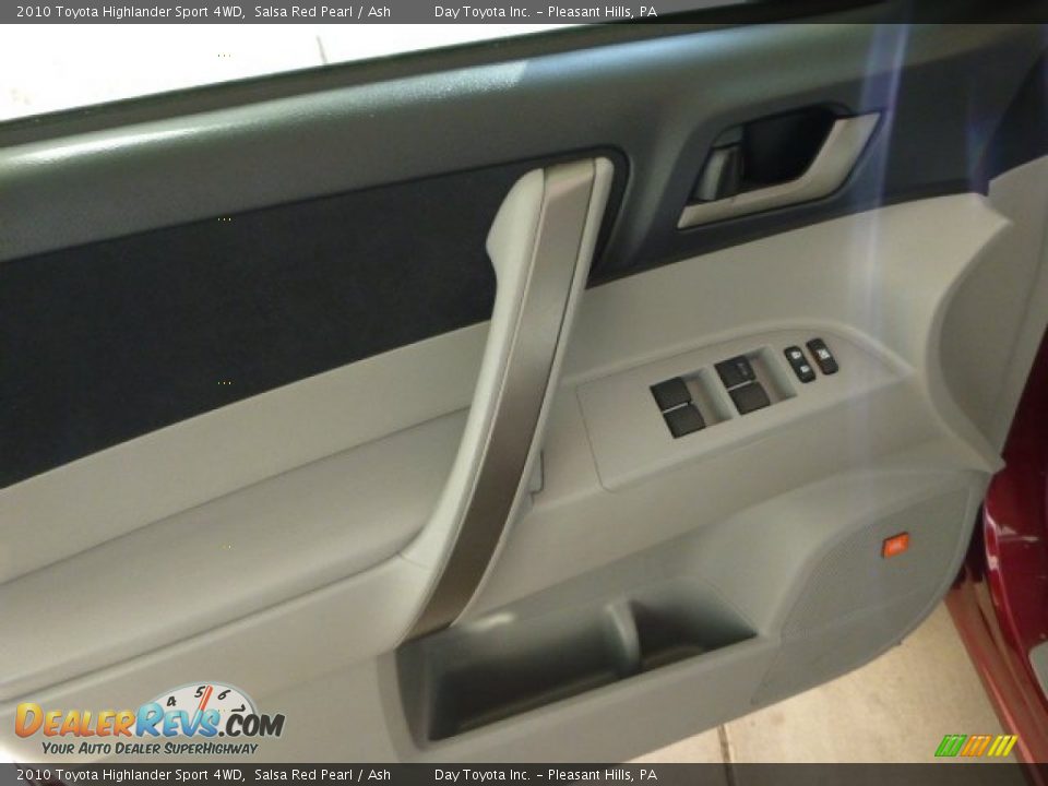 2010 Toyota Highlander Sport 4WD Salsa Red Pearl / Ash Photo #15