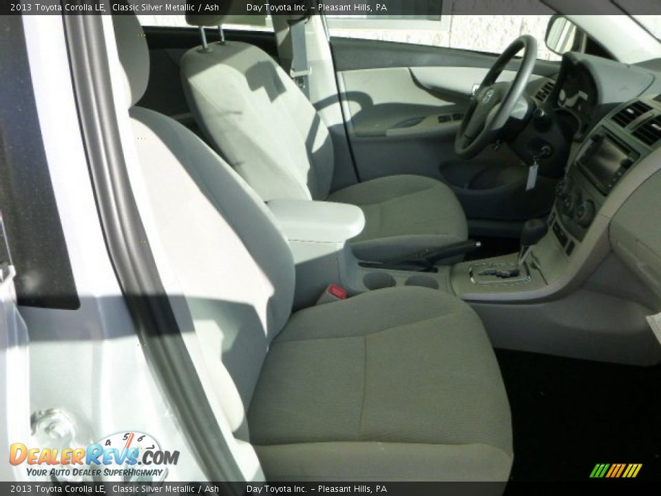 2013 Toyota Corolla LE Classic Silver Metallic / Ash Photo #9