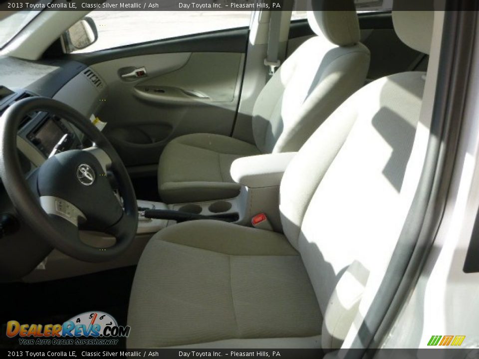 2013 Toyota Corolla LE Classic Silver Metallic / Ash Photo #13