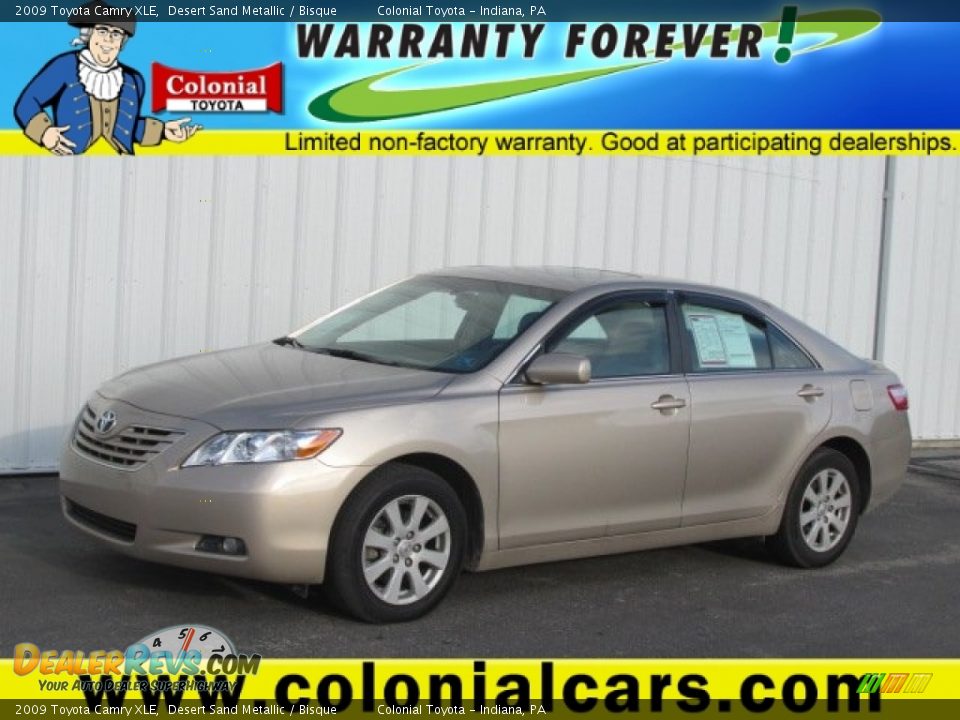 2009 Toyota Camry XLE Desert Sand Metallic / Bisque Photo #1