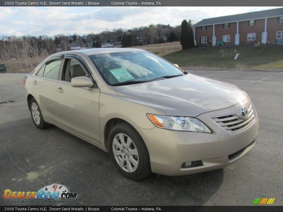 2009 Toyota Camry XLE Desert Sand Metallic / Bisque Photo #5