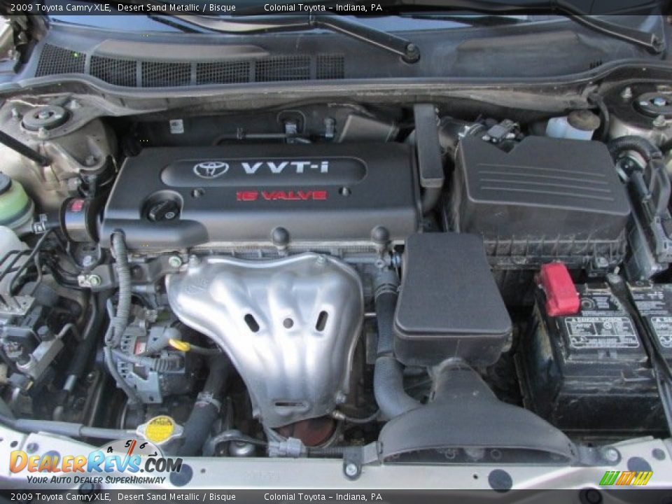 2009 Toyota Camry XLE 2.4 Liter DOHC 16-Valve VVT-i 4 Cylinder Engine Photo #7