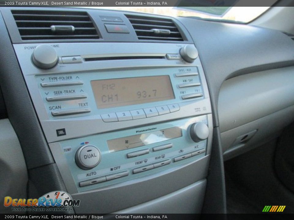 2009 Toyota Camry XLE Desert Sand Metallic / Bisque Photo #14