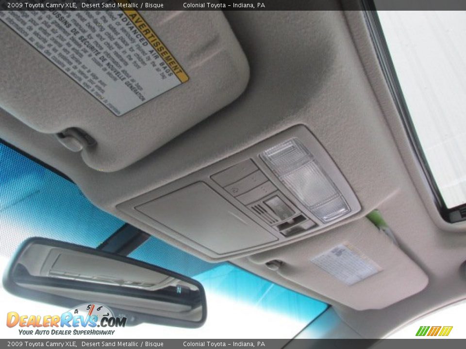2009 Toyota Camry XLE Desert Sand Metallic / Bisque Photo #15
