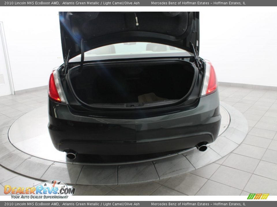 2010 Lincoln MKS EcoBoost AWD Atlantis Green Metallic / Light Camel/Olive Ash Photo #24