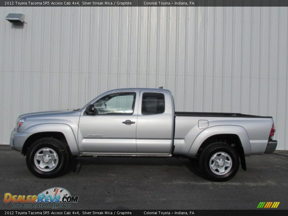 Silver Streak Mica 2012 Toyota Tacoma SR5 Access Cab 4x4 Photo #2