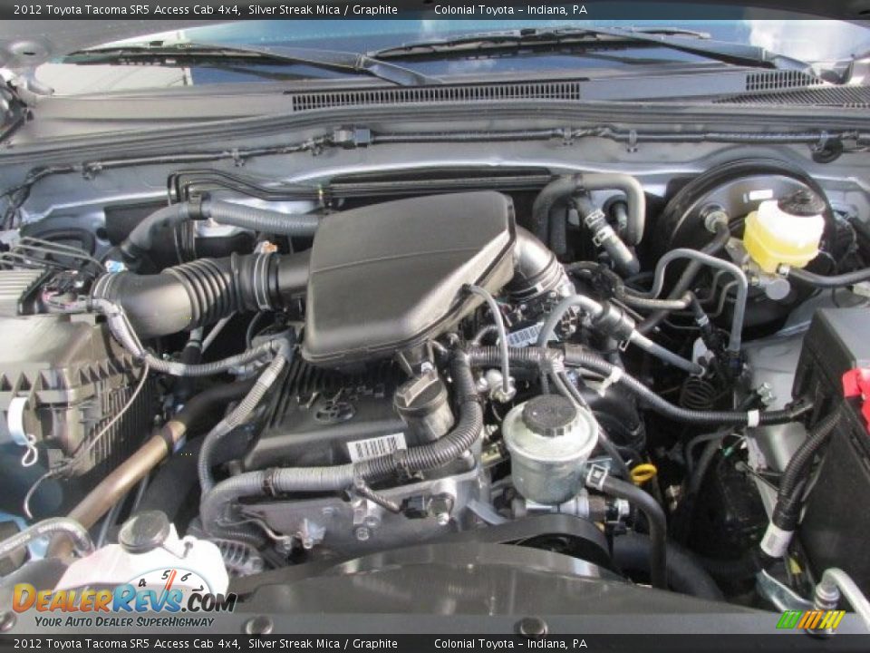 2012 Toyota Tacoma SR5 Access Cab 4x4 2.7 Liter DOHC 16-Valve VVT-i 4 Cylinder Engine Photo #9