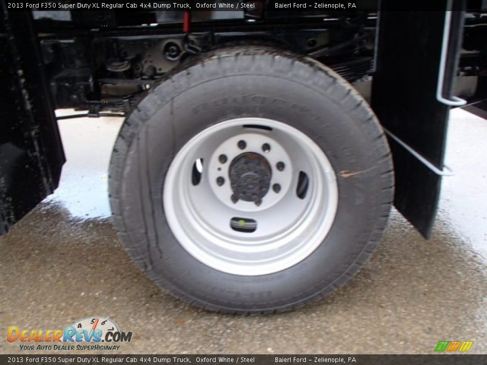 2013 Ford F350 Super Duty XL Regular Cab 4x4 Dump Truck Wheel Photo #9