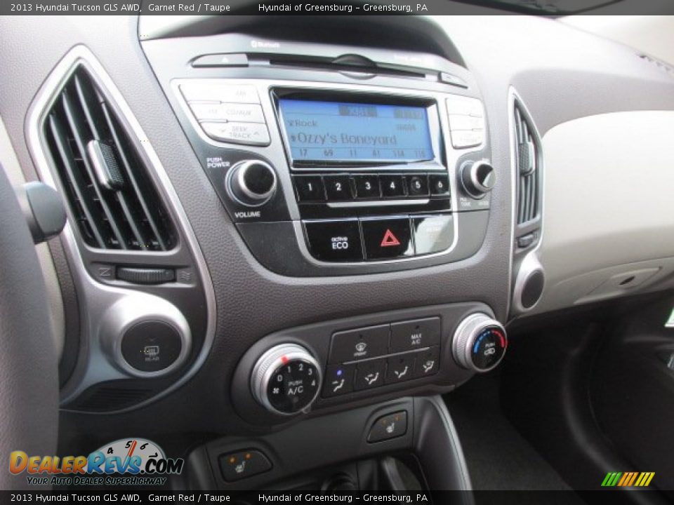 2013 Hyundai Tucson GLS AWD Garnet Red / Taupe Photo #8