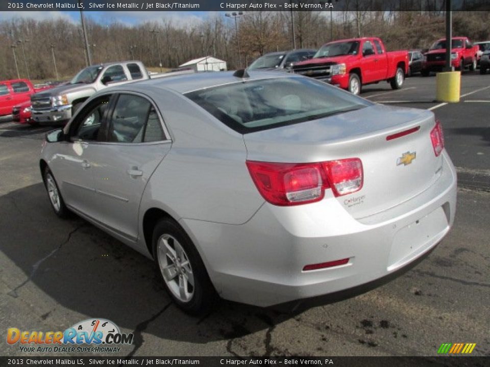 2013 Chevrolet Malibu LS Silver Ice Metallic / Jet Black/Titanium Photo #6