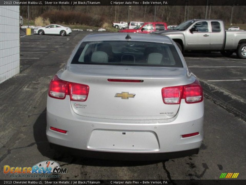2013 Chevrolet Malibu LS Silver Ice Metallic / Jet Black/Titanium Photo #7