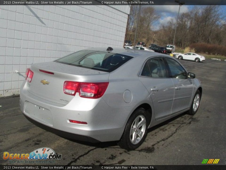 2013 Chevrolet Malibu LS Silver Ice Metallic / Jet Black/Titanium Photo #8
