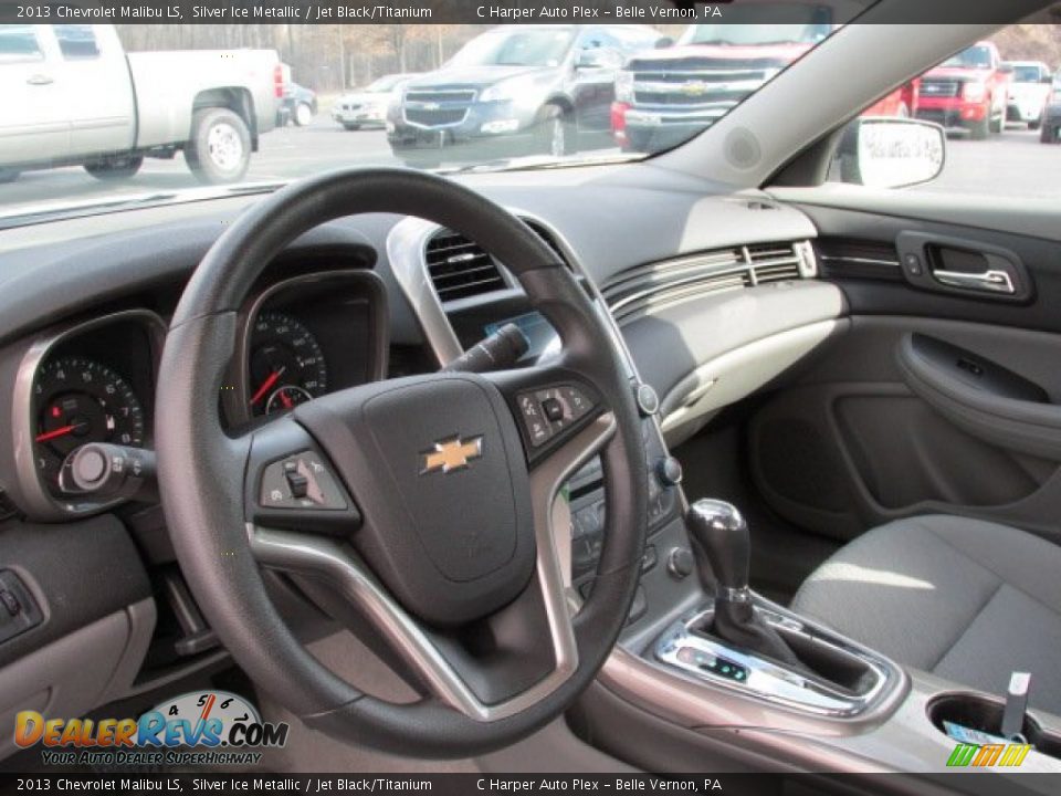 2013 Chevrolet Malibu LS Silver Ice Metallic / Jet Black/Titanium Photo #11