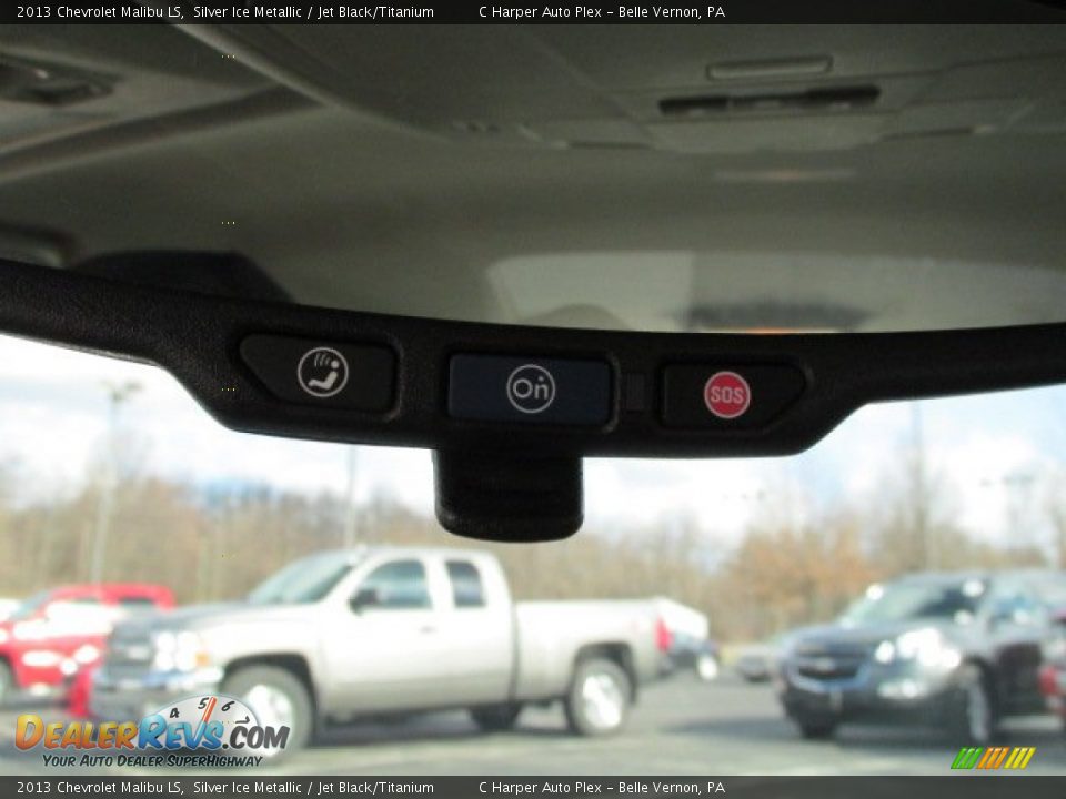 2013 Chevrolet Malibu LS Silver Ice Metallic / Jet Black/Titanium Photo #16