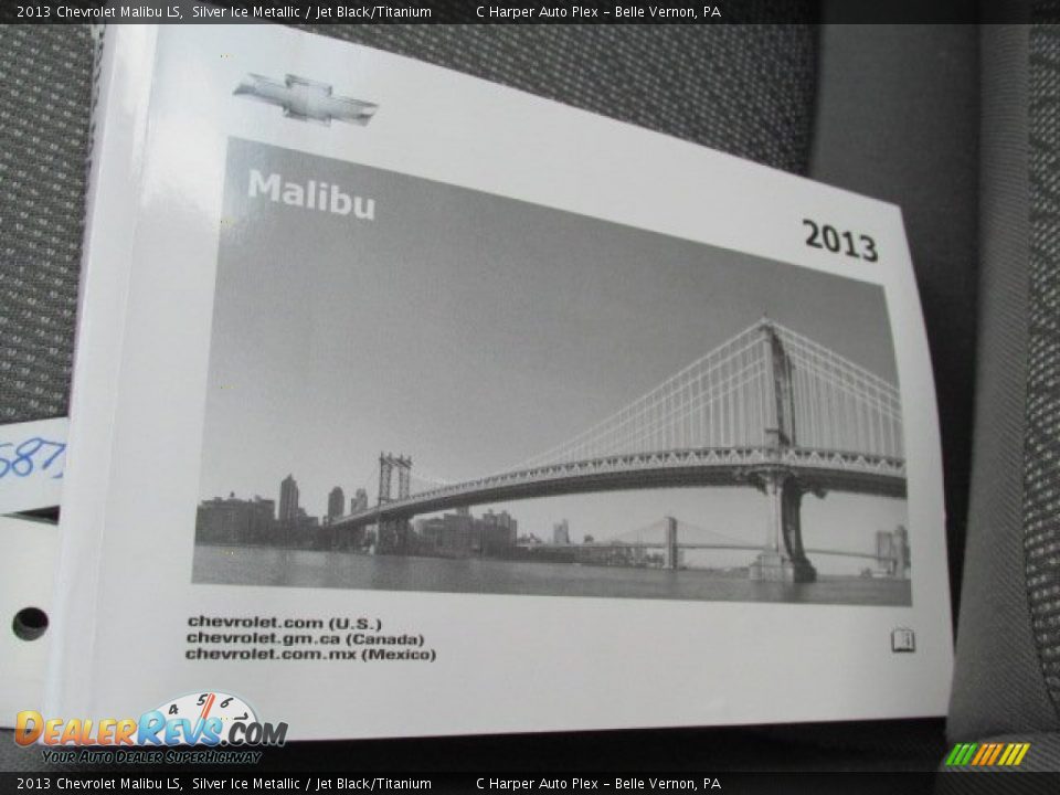 2013 Chevrolet Malibu LS Silver Ice Metallic / Jet Black/Titanium Photo #22