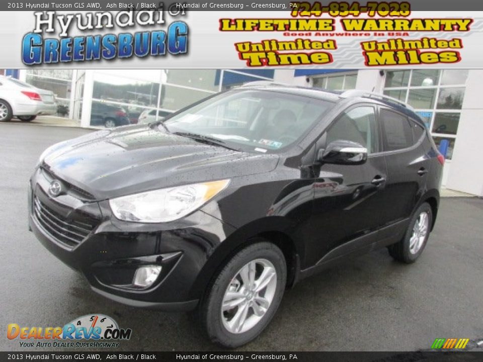 2013 Hyundai Tucson GLS AWD Ash Black / Black Photo #1