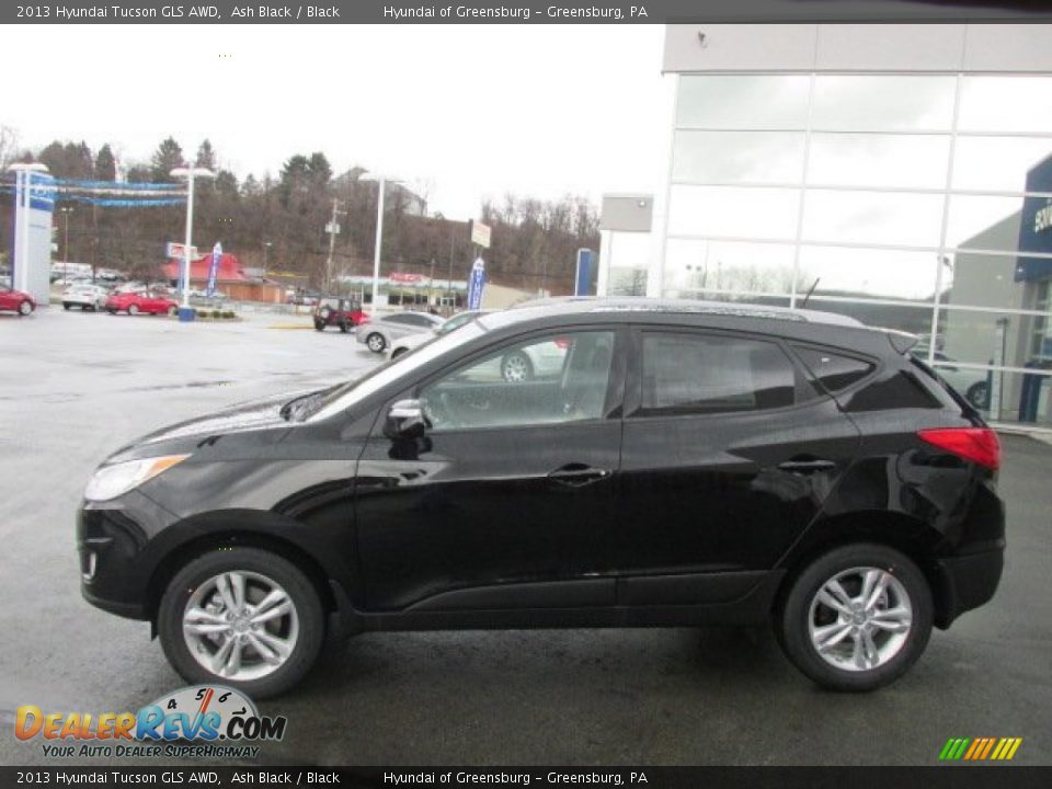2013 Hyundai Tucson GLS AWD Ash Black / Black Photo #2