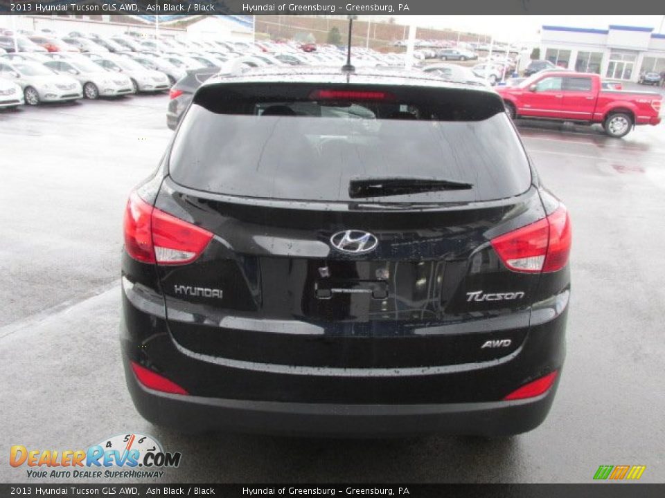 2013 Hyundai Tucson GLS AWD Ash Black / Black Photo #4