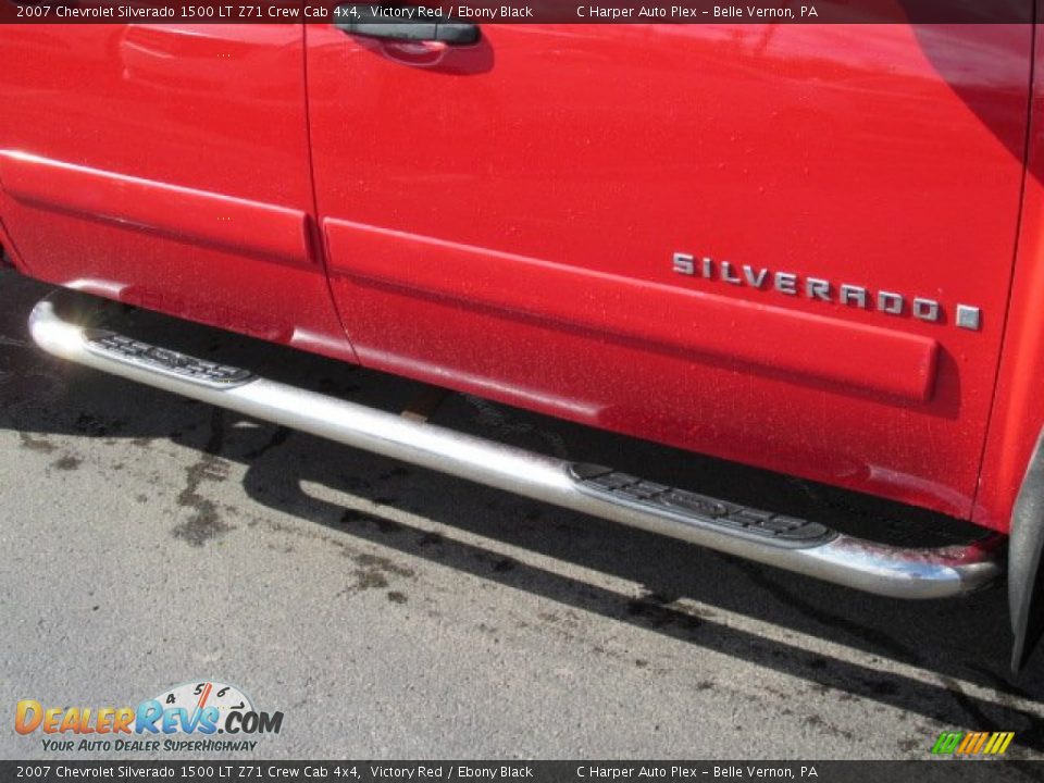 2007 Chevrolet Silverado 1500 LT Z71 Crew Cab 4x4 Victory Red / Ebony Black Photo #3