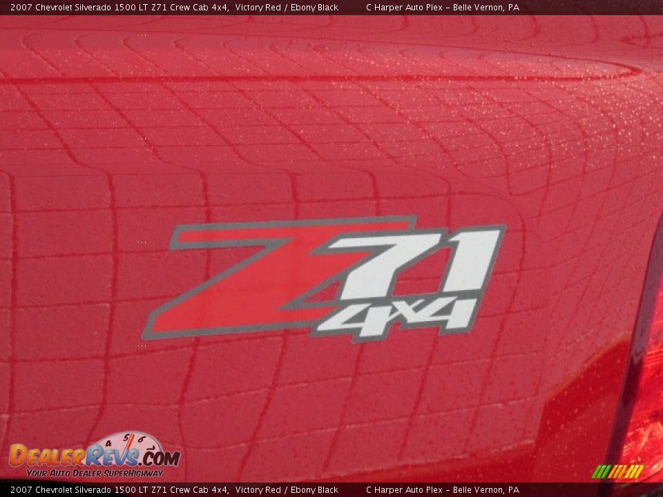 2007 Chevrolet Silverado 1500 LT Z71 Crew Cab 4x4 Victory Red / Ebony Black Photo #6