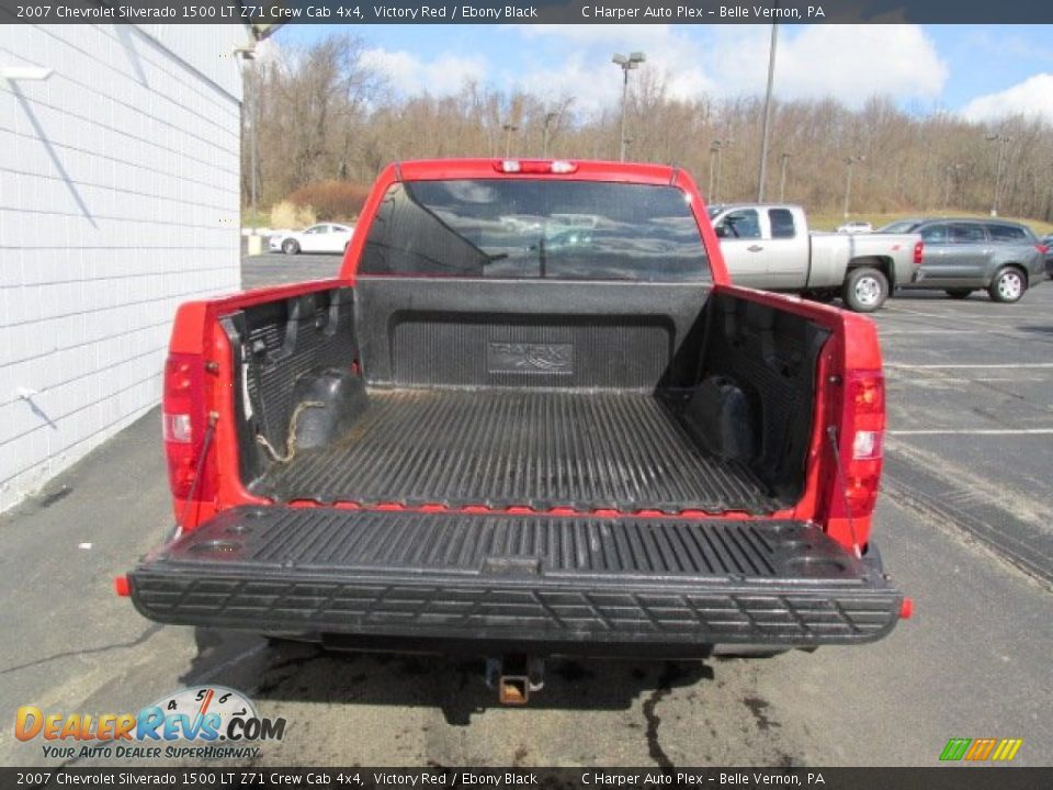 2007 Chevrolet Silverado 1500 LT Z71 Crew Cab 4x4 Victory Red / Ebony Black Photo #10