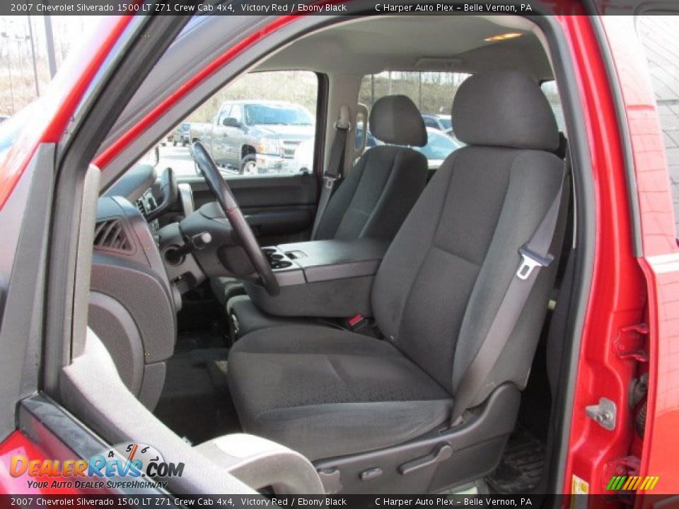 2007 Chevrolet Silverado 1500 LT Z71 Crew Cab 4x4 Victory Red / Ebony Black Photo #11