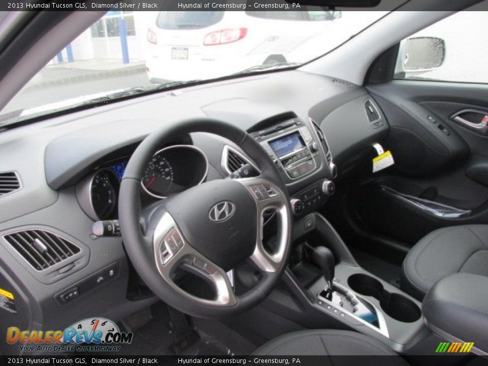 2013 Hyundai Tucson GLS Diamond Silver / Black Photo #5