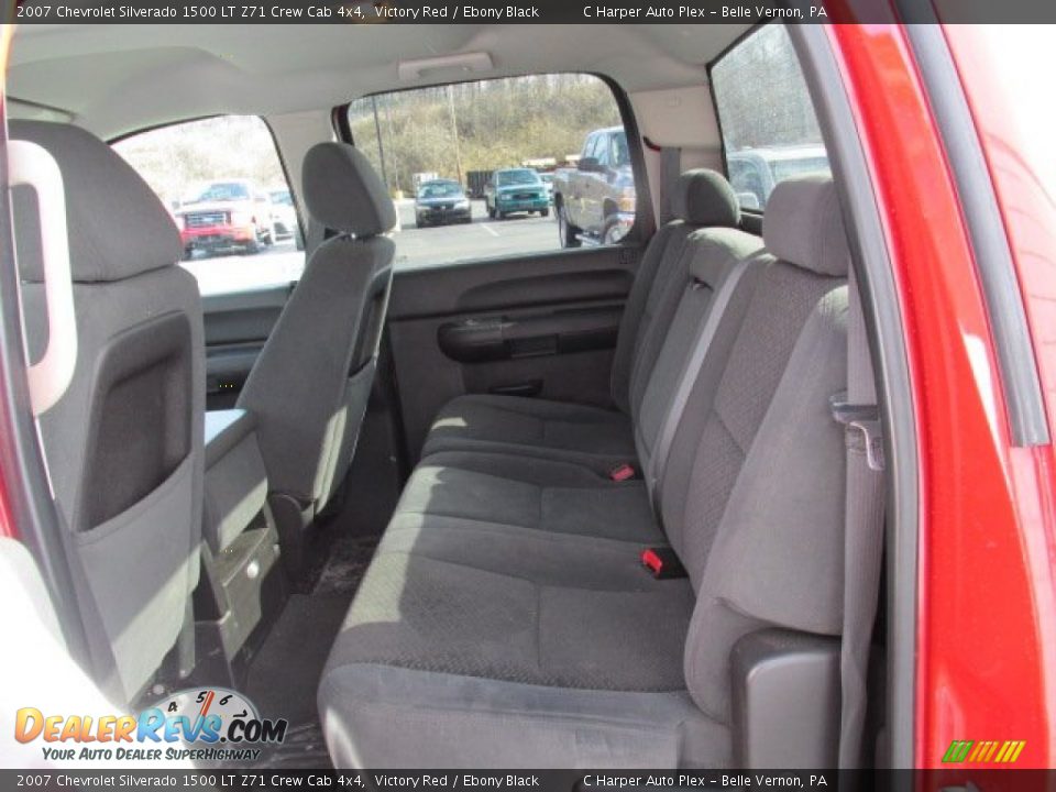 2007 Chevrolet Silverado 1500 LT Z71 Crew Cab 4x4 Victory Red / Ebony Black Photo #13