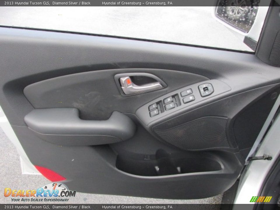 2013 Hyundai Tucson GLS Diamond Silver / Black Photo #6